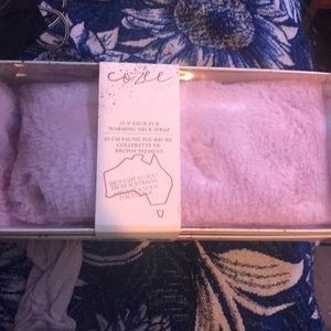 Warming neck wrap